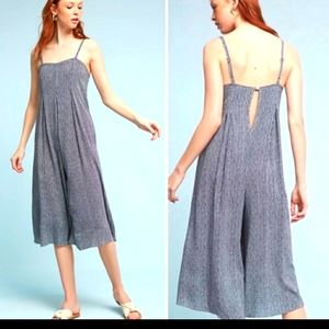 Anthro Faye Wide Leg Romper